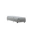 Gartenliege Virya Grau – Komfortable Sonnenliege aus Seilgeflecht und Aluminium, 75 × 205 × 32 cm, wetterfest