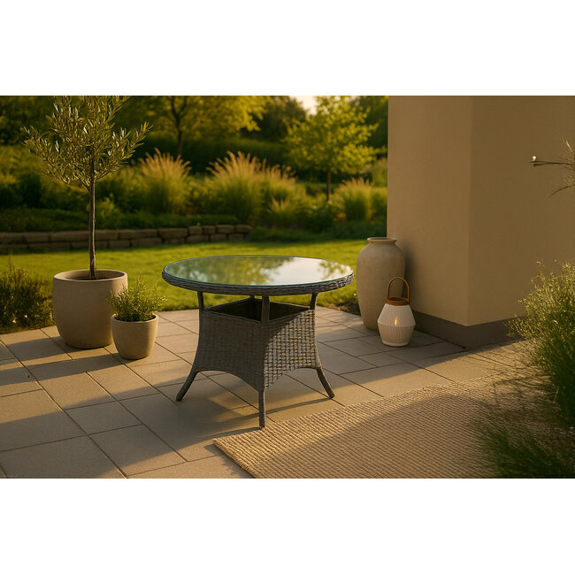 Gartentisch Volta – Robuste Eleganz für gesellige Runden