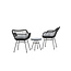 Lounge-Set Viga Schwarz – Moderne Outdoor-Lounge