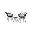 Lounge-Set Viga Schwarz – Moderne Outdoor-Lounge