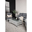 Lounge-Set Vikelund Grau – Rattansofa-Gruppe mit 3-Sitzer, 2 Sesseln & Glastisch für Terrasse & Garten