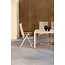 Essgruppe Mirko und Levanzo Beige – Outdoor-Dining-Set mit 4 Stühlen