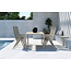 Essgruppe Mirko und Levanzo Beige – Outdoor-Dining-Set mit 6 Stühlen
