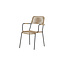 Gartensessel Lindos Braun – moderner Outdoor-Loungesessel mit Rope-Geflecht
