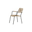 Gartensessel Lindos Braun – moderner Outdoor-Loungesessel mit Rope-Geflecht