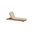 Kenya Sunbed Sun Lounge Nature – Zeitlose Teak-Sonnenliege mit Kissen