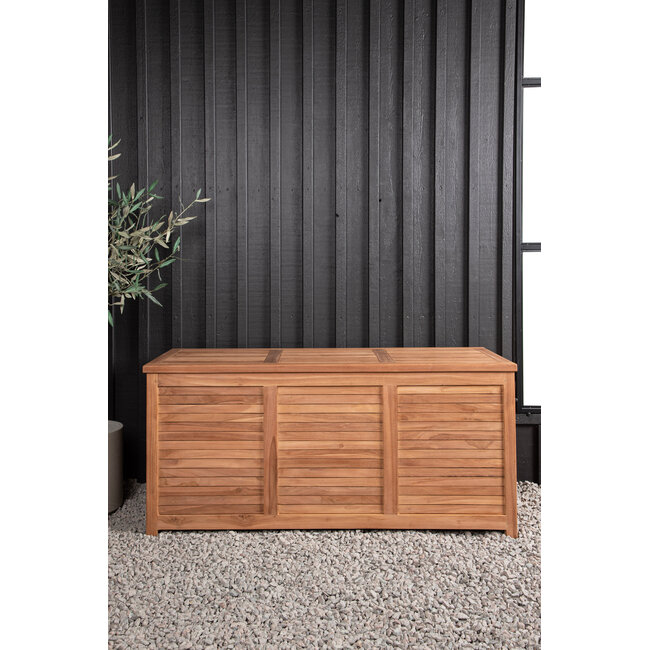Trento Auflagenbox aus Teakholz – Natürliche Schönheit & wertvoller Stauraum