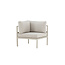 Copacabana Lounge-Modul Eckelement Beige – Modulares Outdoor-Sofa mit hohem Komfort