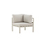 Copacabana Lounge-Modul Eckelement Beige – Modulares Outdoor-Sofa mit hohem Komfort