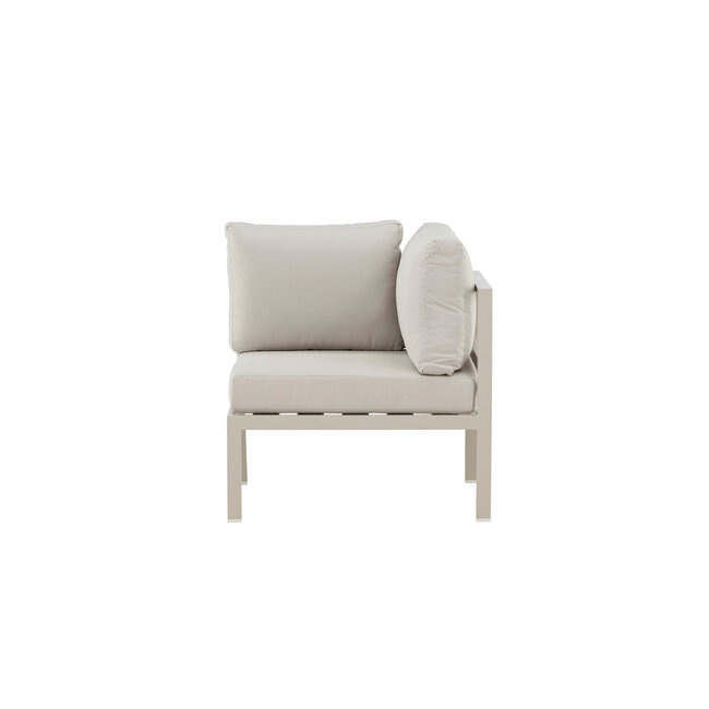 Copacabana Lounge-Modul Eckelement Beige – Modulares Outdoor-Sofa mit hohem Komfort