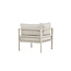 Copacabana Lounge-Modul Eckelement Beige – Modulares Outdoor-Sofa mit hohem Komfort