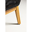 Chania Ecksofa-Set in Natur/Schwarz – modernes Outdoor-Ecksofa