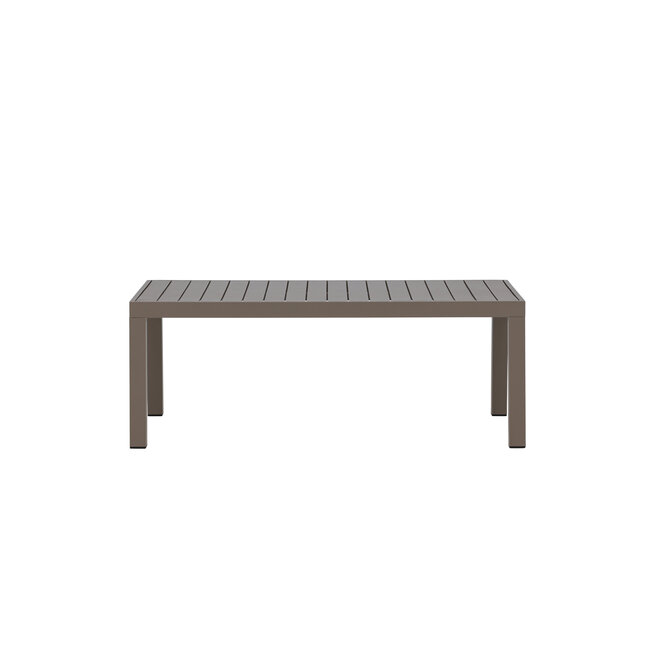 Sofatisch Copacabana 120 x 70 Braun – Moderner Outdoor-Couchtisch mit elegantem Design