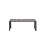 Sofatisch Copacabana 120 x 70 Braun – Moderner Outdoor-Couchtisch mit elegantem Design