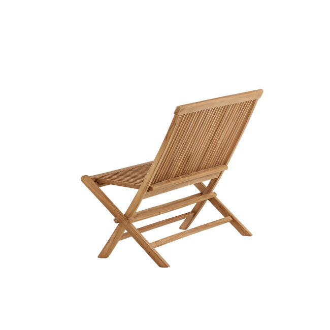 Gartenbank Ghana 100 cm Teak Natur – Klappbare Sitzbank mit zeitlosem Charme