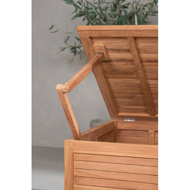 Auflagenbox Trento 130 cm – Natürliche Eleganz und Praktischer Stauraum