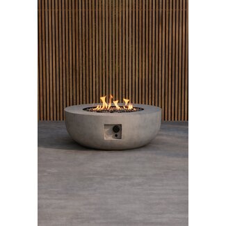 Venture Home Runde Gas-Feuerstelle Kea – Magische Momente & Modernes Design