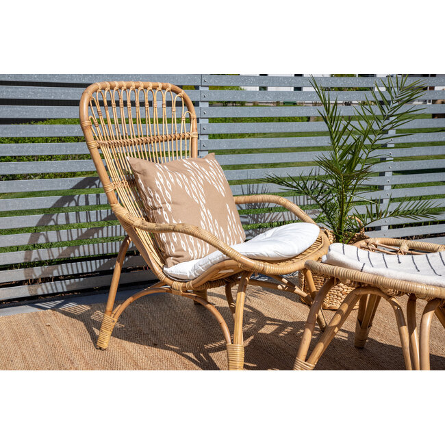 Lounge-Sessel Ella – Harmonische Entspannung in natürlichem Design