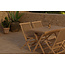 Garten-Essgruppe Kenya – Kompakte Teakholz-Essgruppe für stilvolle Outdoor-Momente