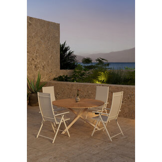 Venture Home 5-teilige Garten-Essgruppe Mexico & Levanzo