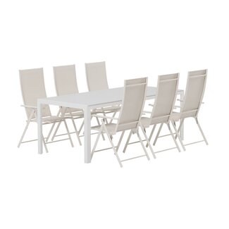 Venture Home 7-tlg. Garten-Essgruppe Break & Levanzo – Modernes Design