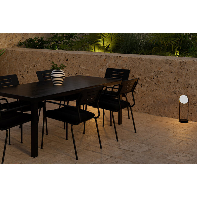 7-tlg. Garten-Essgruppe Break & Nicke – Skandinavische Geradlinigkeit für Ihre Terrasse