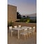 Giardini & Linos Dining Set – Outdoor-Essgruppe in Beige & Weiß mit modernem Design