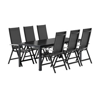 Venture Home 7-tlg. Garten-Essgruppe Break & Albany – Komfort trifft