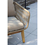 5-tlg. Garten Lounge-Set Chania Nature Beige – Sofa, 2 Sessel & Couchtisch aus Akazienholz, Aluminium und Rope-Geflecht