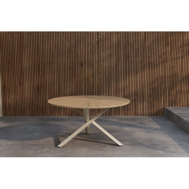 5-teilige Garten-Essgruppe Mexico & Levanzo – Natürliche Eleganz trifft auf Komfort