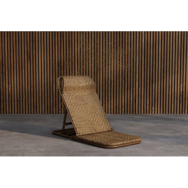 Ellie Sonnenliege – Puristisches Design im modernen Rattan-Look