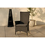 Gartenstuhl Padova Schwarz/Grau 2er-Set – Rattan Relax-Stuhl 62×67×114 cm verstellbar, 160 kg