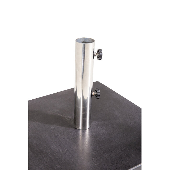 Granit-Sonnenschirmständer 40 kg – Massive Stabilität & volle Mobilität