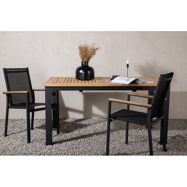 Panama Essgruppe – Exklusives Teakholz trifft auf modernes Design