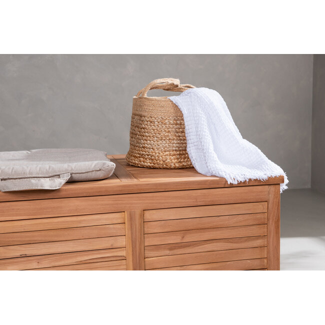 Auflagenbox Trento XXL – Natürliche Eleganz & Intelligenter Stauraum