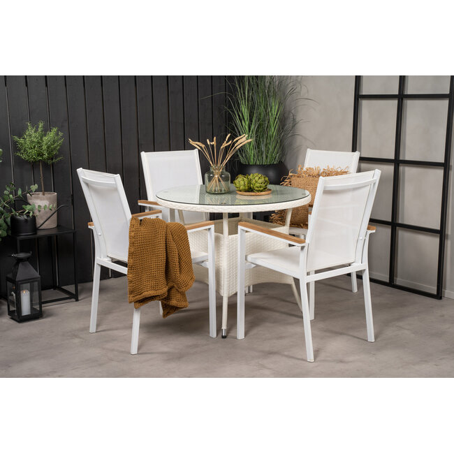 Gartentisch Volta – Kompakter Charme für gesellige Stunden