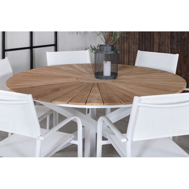 Gartentisch Mexico – Natürliches Teakholz trifft auf modernes Design