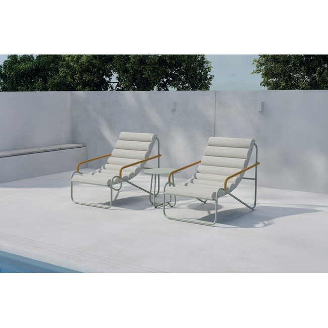 Lounge-Set Ithaka – Moderner Komfort in harmonischem Grün & Beige