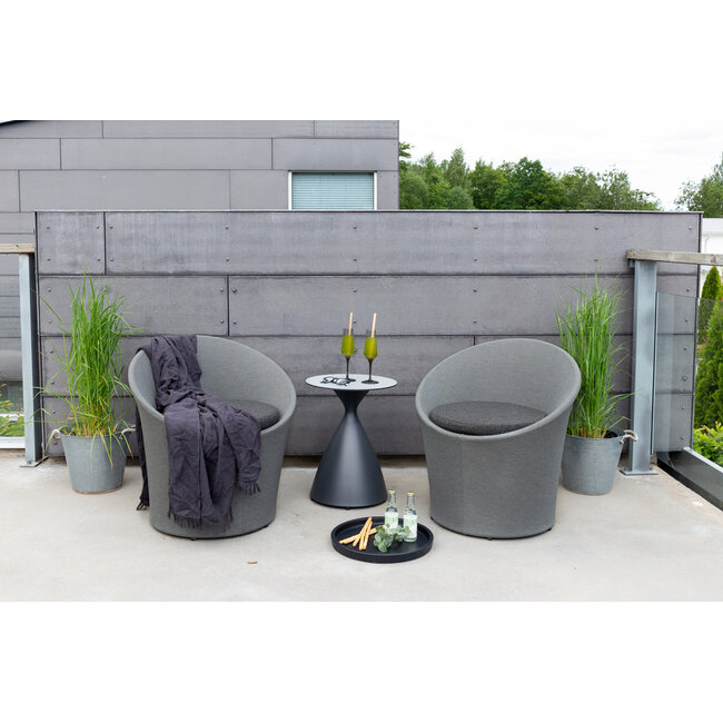 Lounge-Set Spoga – Moderner Komfort und Sanfte Formen für Ihre Terrasse