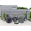 Lounge-Set Spoga – Moderner Komfort und Sanfte Formen für Ihre Terrasse
