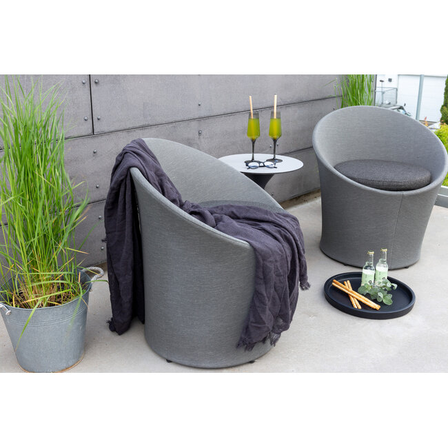 Lounge-Set Spoga – Moderner Komfort und Sanfte Formen für Ihre Terrasse