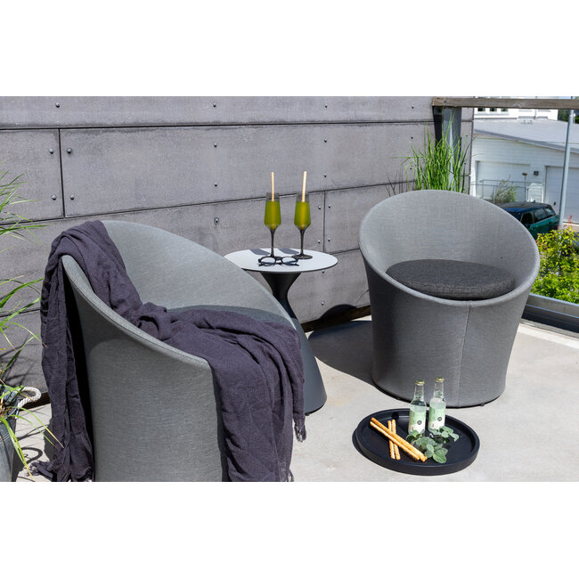 Lounge-Set Spoga – Moderner Komfort und Sanfte Formen für Ihre Terrasse