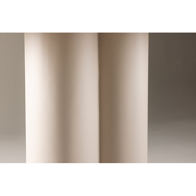 Runder Esstisch Olivia Moderner Luxus in sanftem Beige