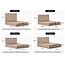 Polsterbett Economy Grau 90–180 x 200 cm – Zeitloses Design mit moderner Funktionalität