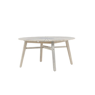 Venture Home Runder Esstisch Rives Ø150 cm Whitewash