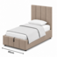 Polsterbett Economy Beige 90–180 cm – Zeitlose Eleganz und gemütlicher Schlafkomfort