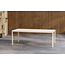 Garten-Essgruppe Giardini & Panama Beige – Giardini Esstisch 200×90 cm Aluminium 5 cm + Panama Relax-Sessel 5-fach verstellbar Textilene Beige, bis 100 kg