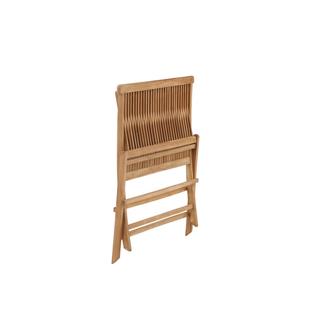 Gartenbank Ghana 100 cm Teak Natur – Klappbare Sitzbank mit zeitlosem Charme