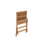 Gartenbank Ghana 100 cm Teak Natur – Klappbare Sitzbank mit zeitlosem Charme