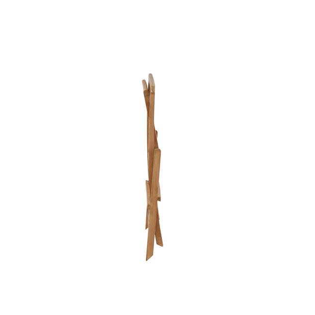 Gartenbank Ghana 100 cm Teak Natur – Klappbare Sitzbank mit zeitlosem Charme
